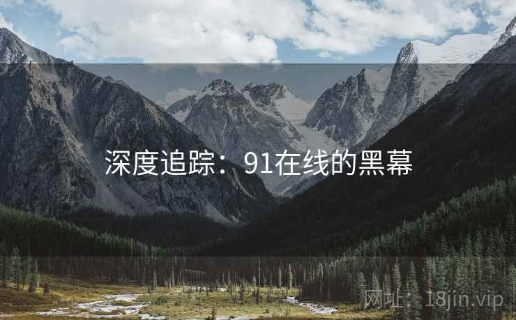 深度追踪：91在线的黑幕