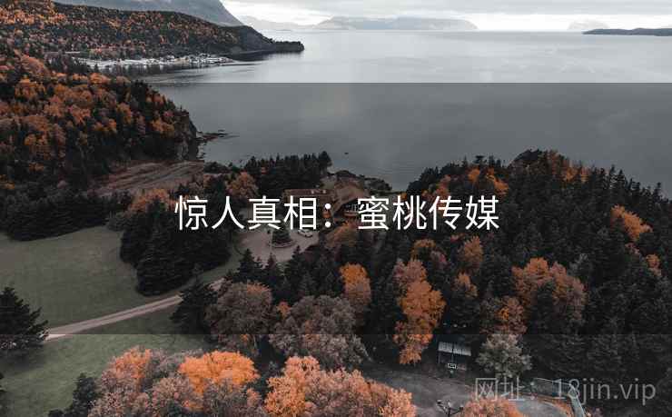 惊人真相：蜜桃传媒